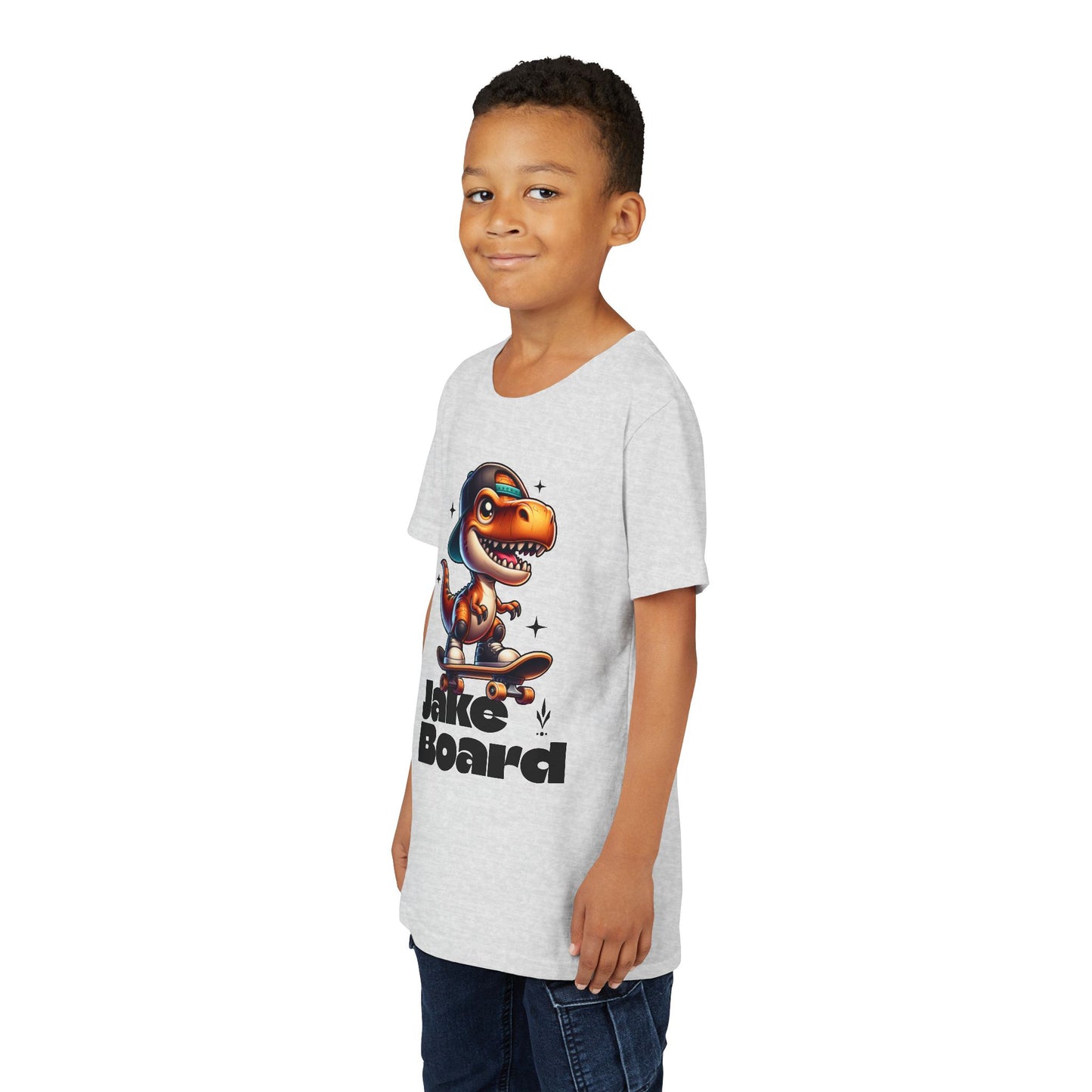 Jake Skate Board - Adorable Skater Youth Shirt