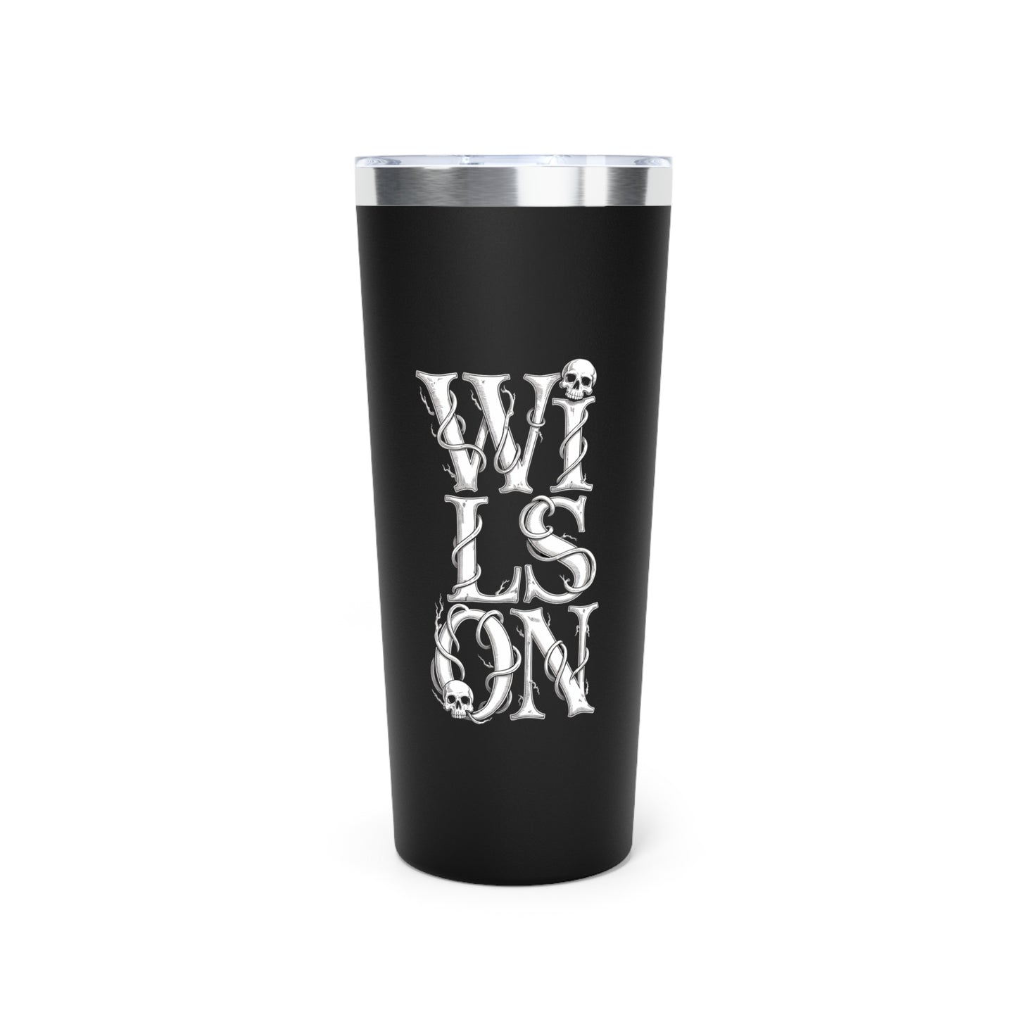 Wi-LS-ON Vertical Biker Design - 22oz Insulated Tumbler