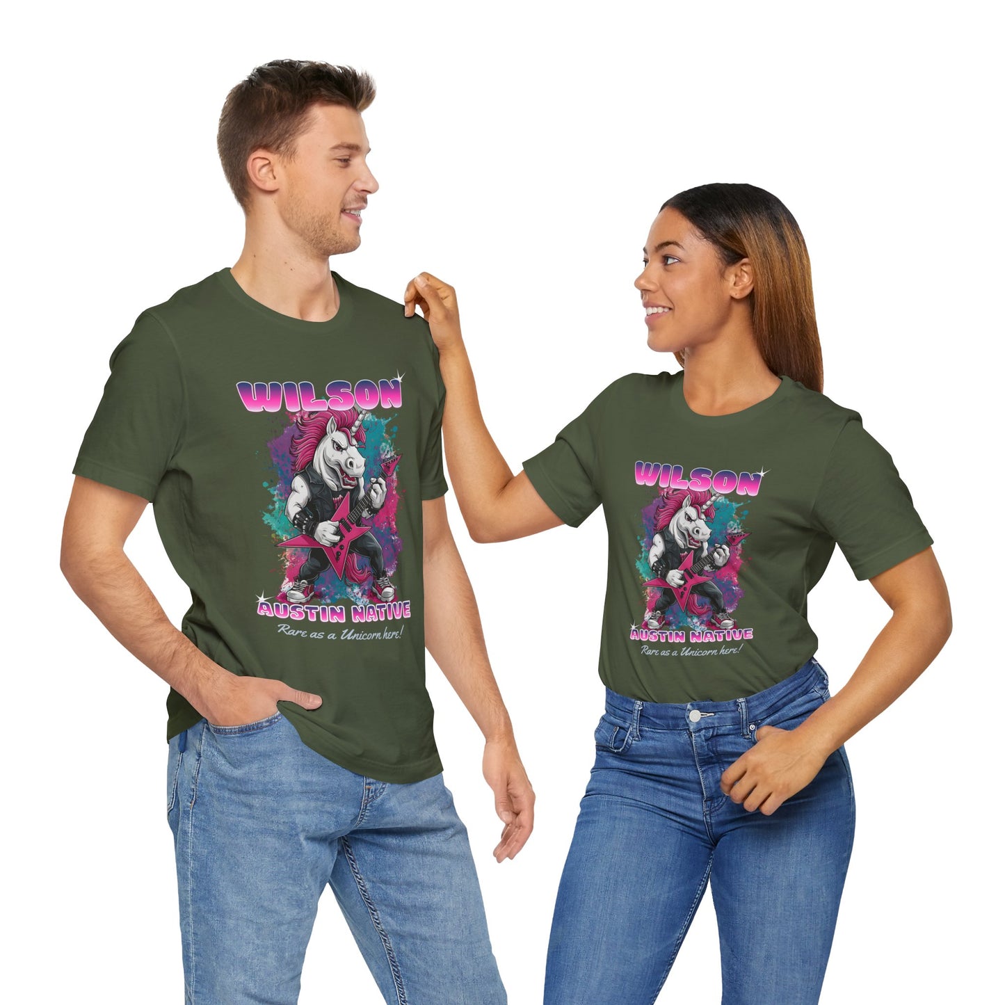 Austin Unicorn Wilson / Austin Native. - Unisex Graphic Tee