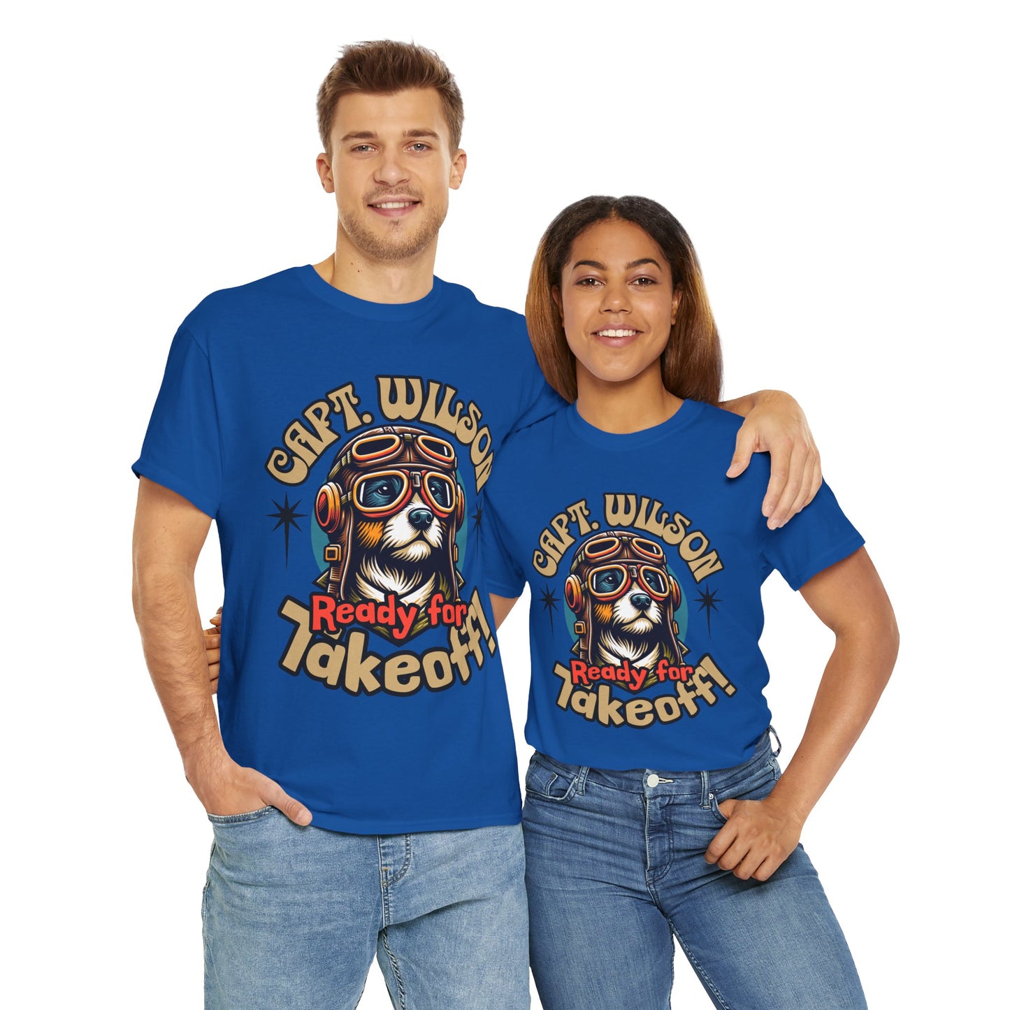 Pilot Captain Wilson - Unisex Tee Shirt