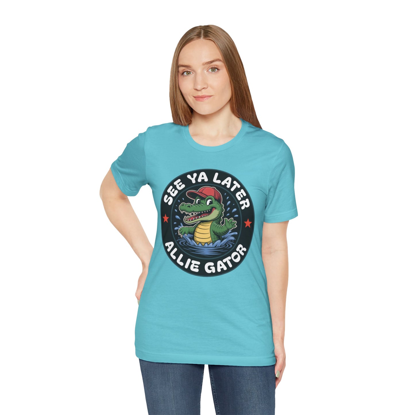 See Ya Later Allie Gator, Summer Vibes T-Shirt