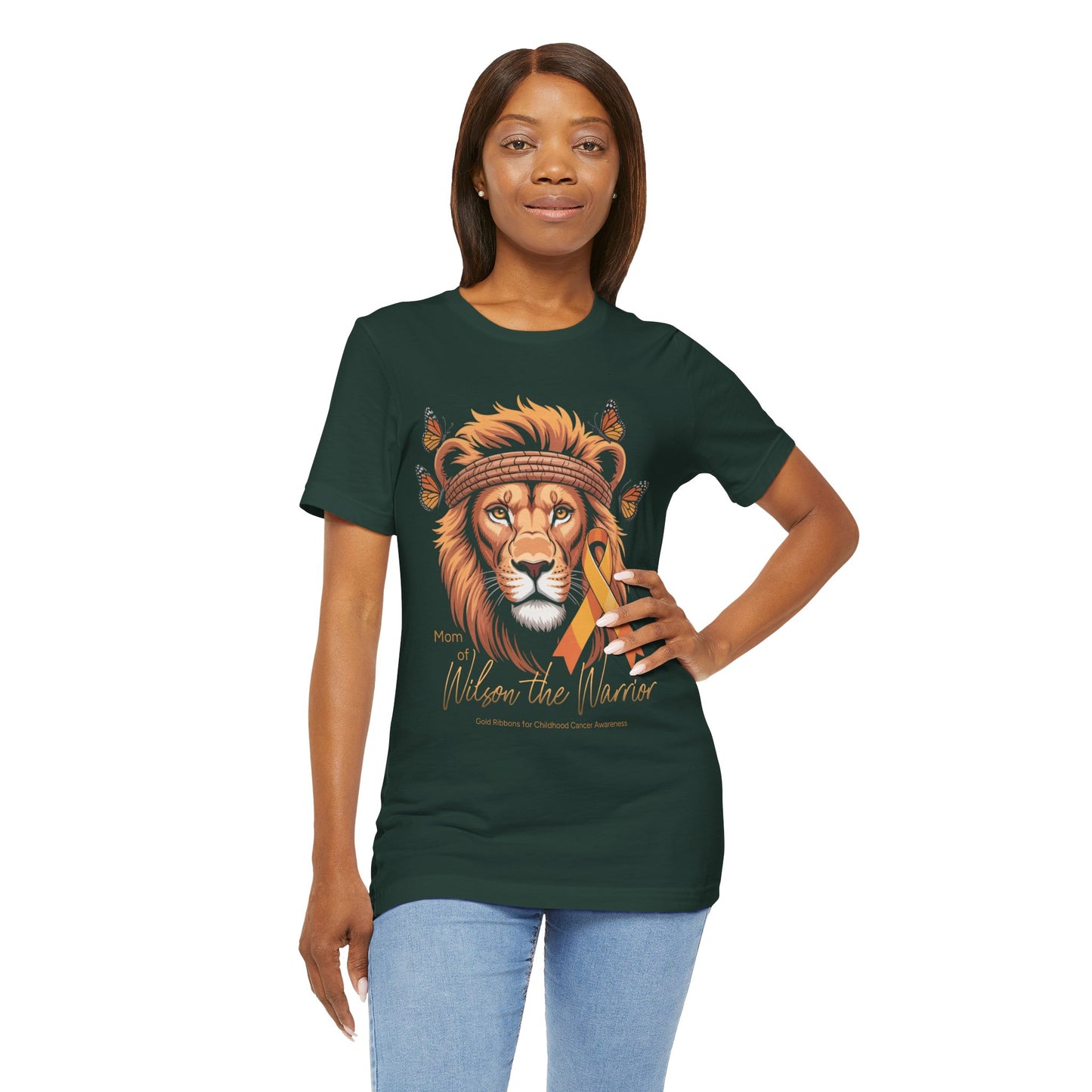 Mom of Warrior - Stylish Short Sleeve Shirt