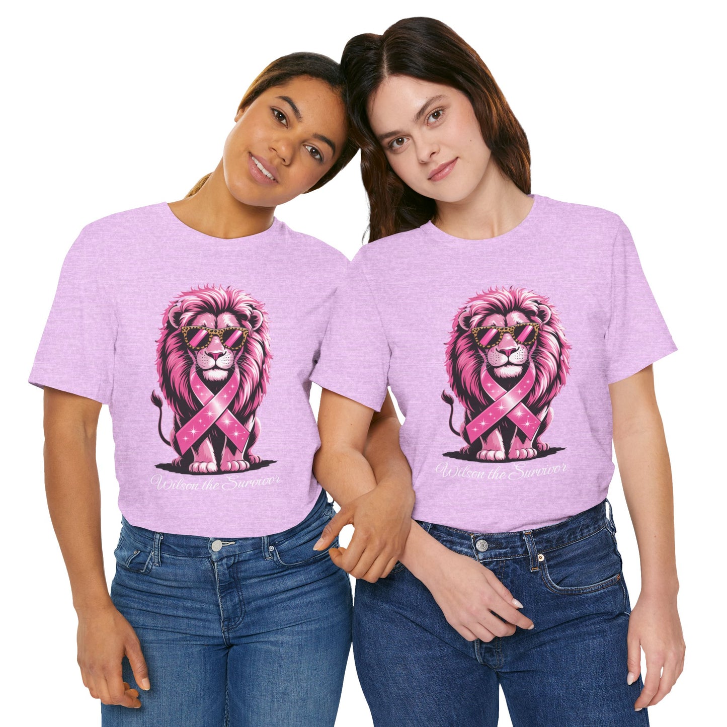 Cancer Survivor Lion - Unisex Tee Shirt