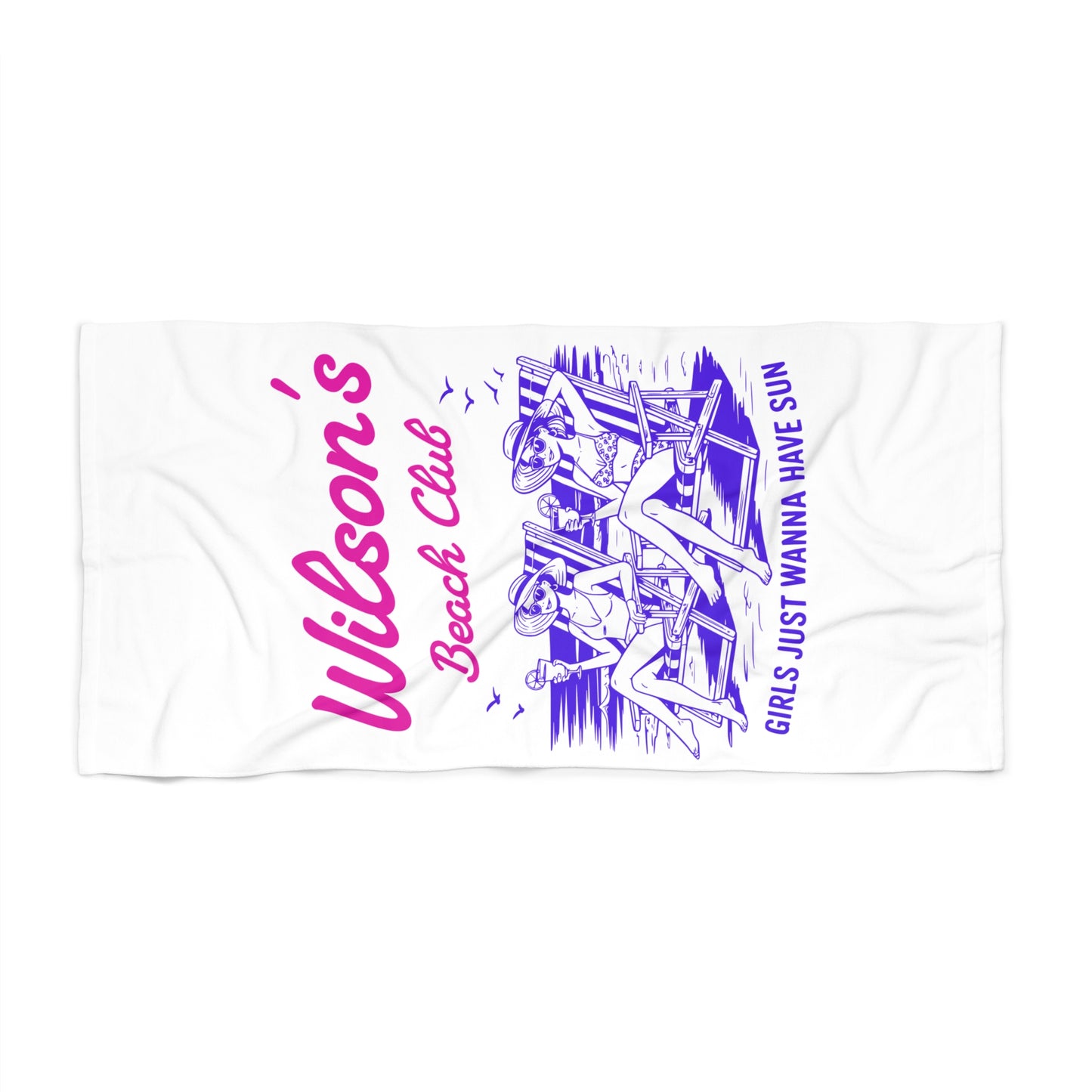 Wilson's Beach Club - Beach Towel