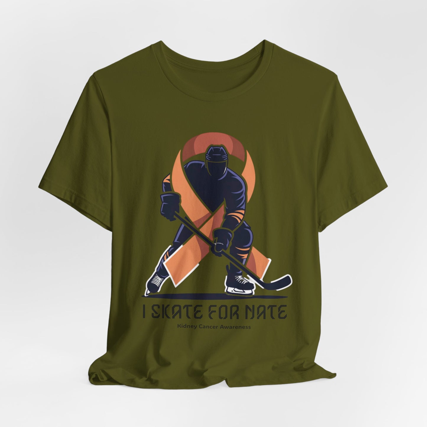 I Skate for Cancer Support - Unisex Tee Shirt
