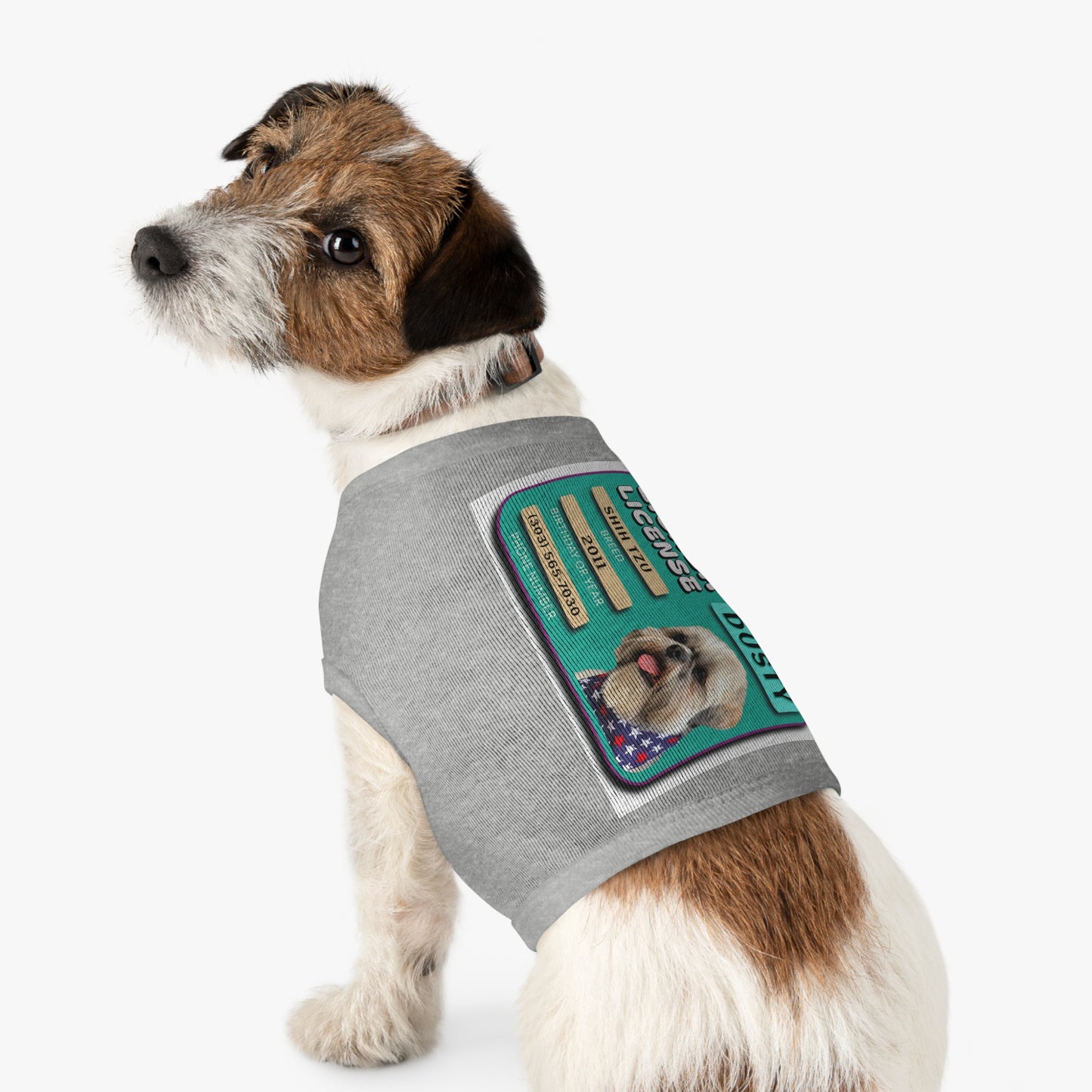 Licker License -  Dog Apparel Pet Tank Top