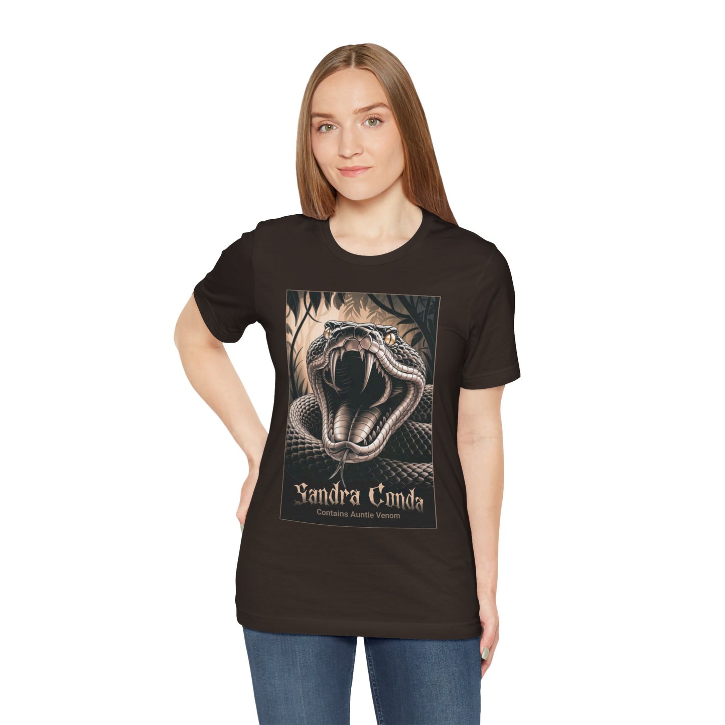 Sandra Conda Snake - Unisex Tee Shirt