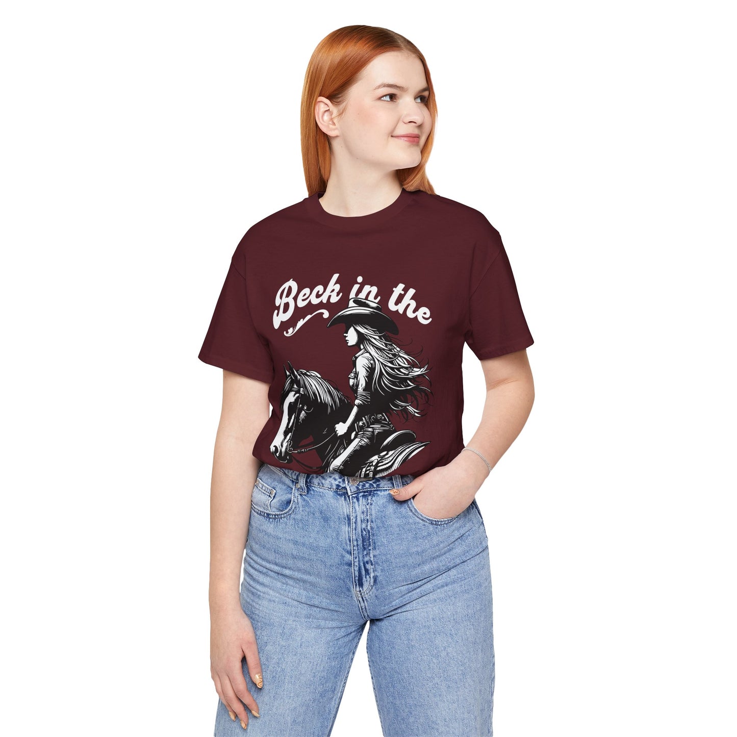 Beck in the saddle again - Unisex Tee Shirt