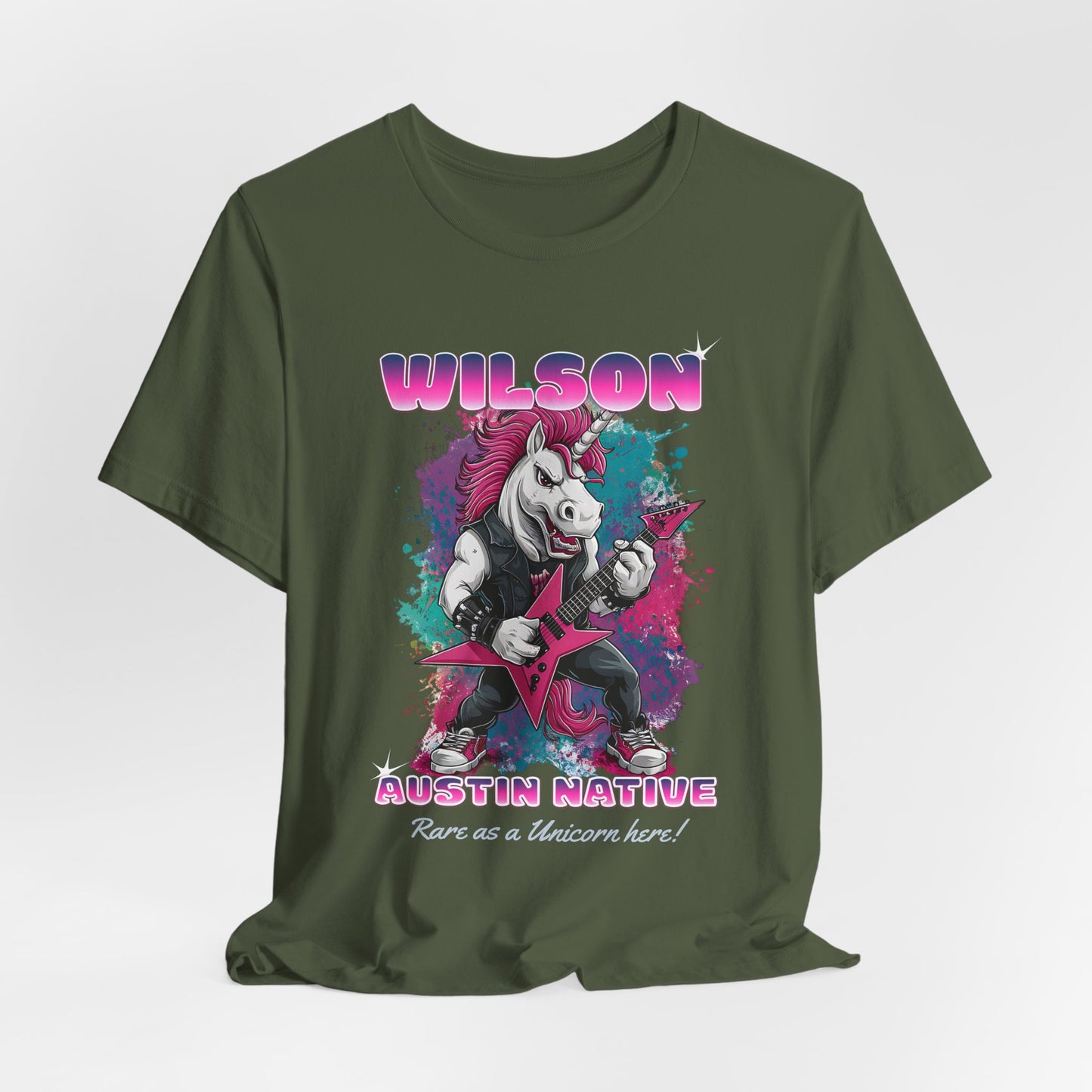 Austin Unicorn Wilson / Austin Native. - Unisex Graphic Tee