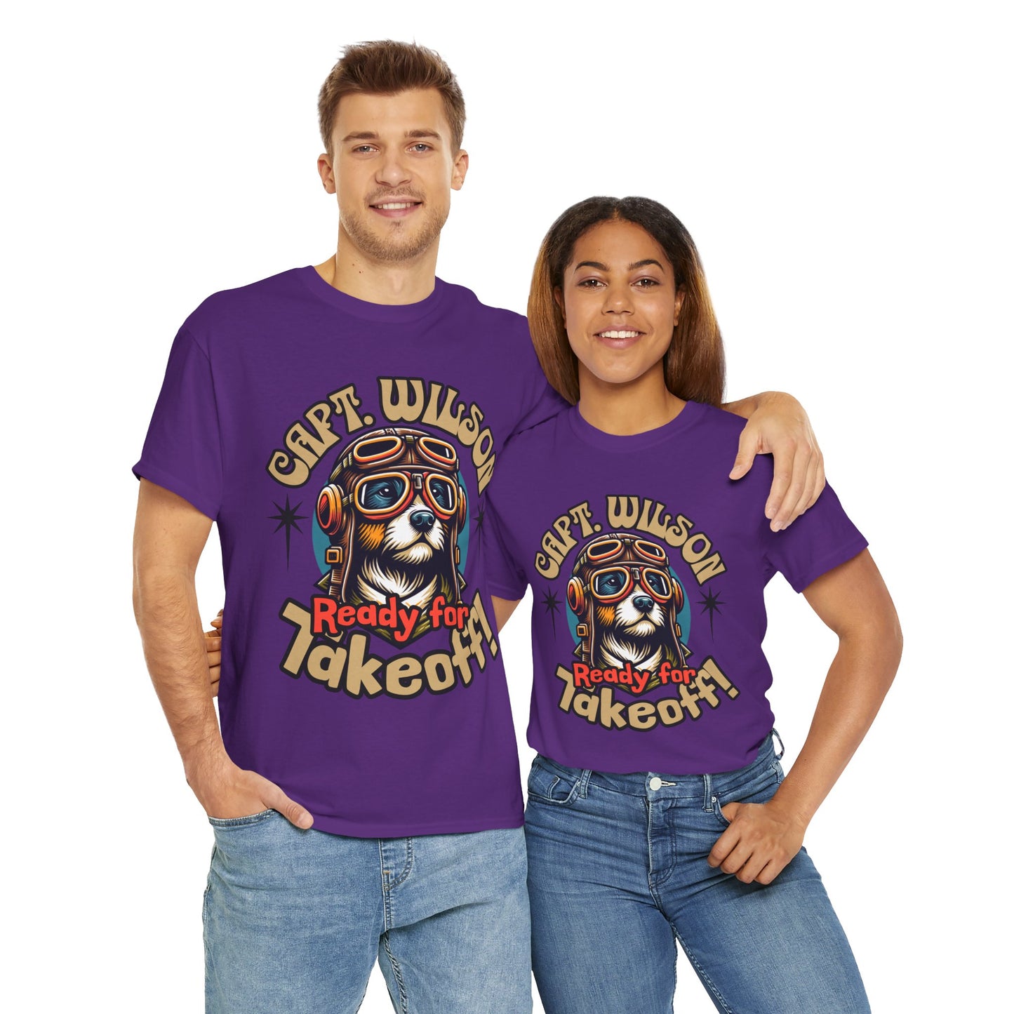 Pilot Captain Wilson - Unisex Tee Shirt