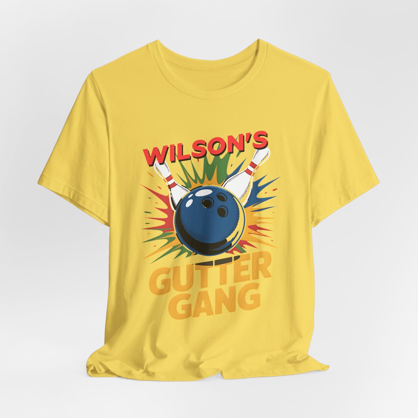Bowling Gutter Gang - Unisex Tee Shirt