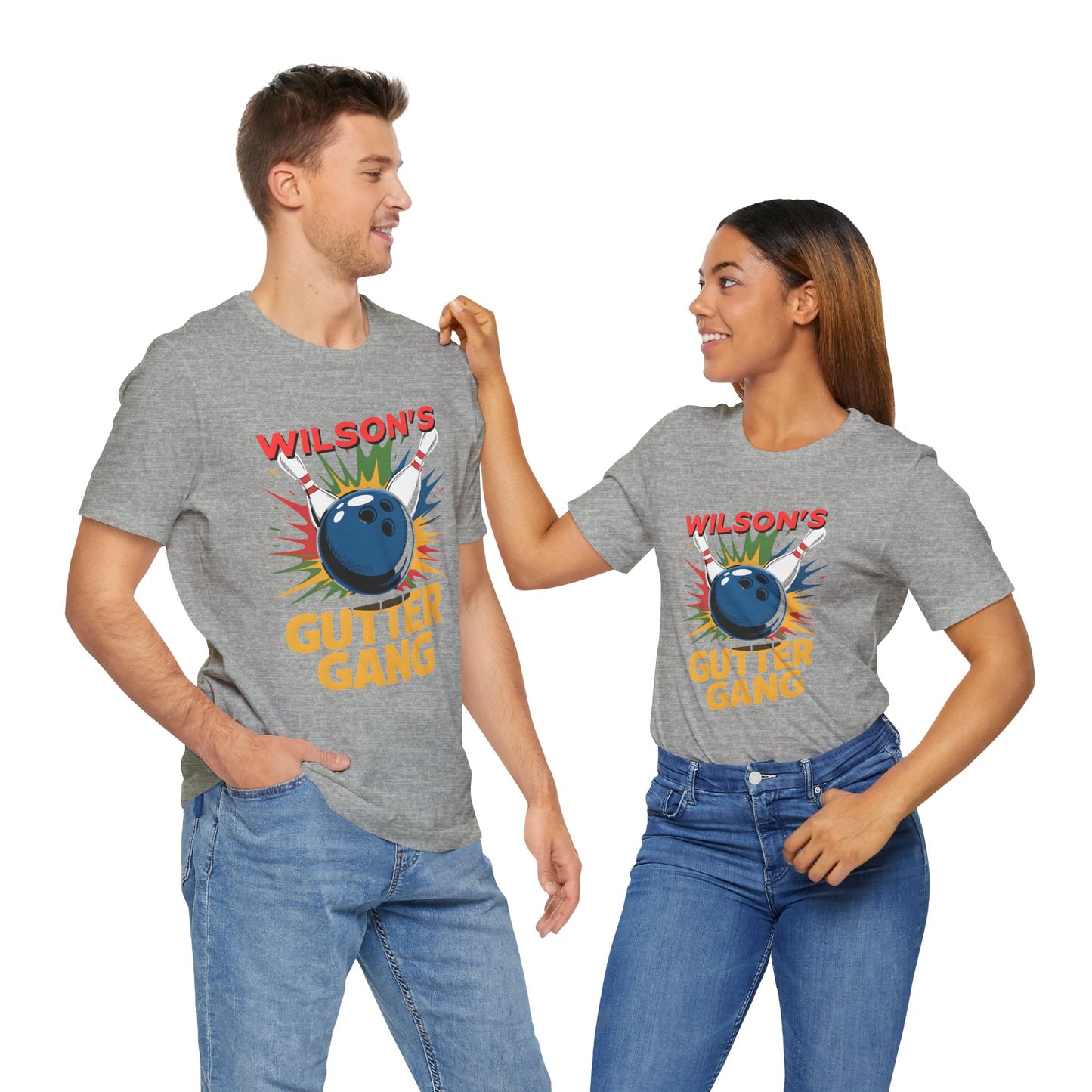 Bowling Gutter Gang - Unisex Tee Shirt