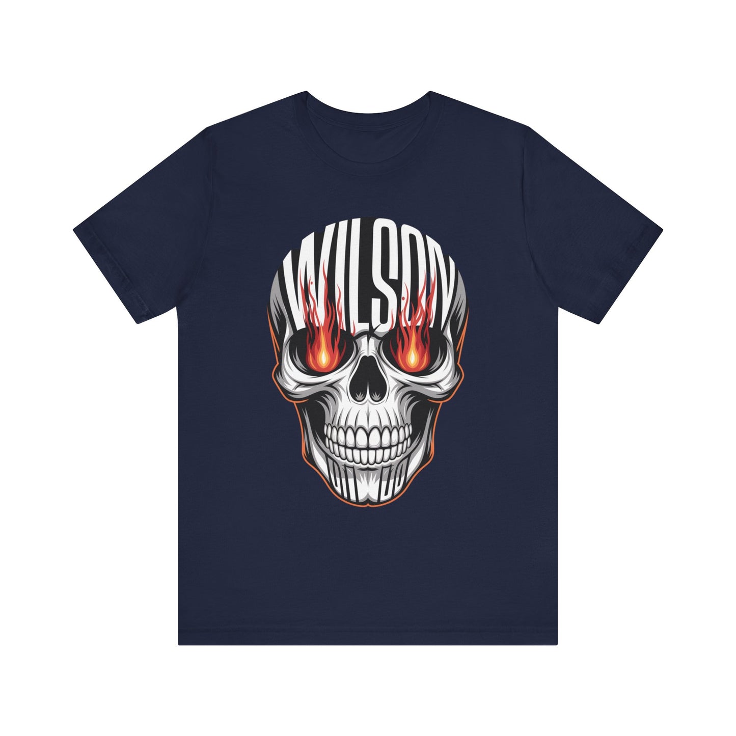 Wilson Skull Letters - Unisex Tee Shirt