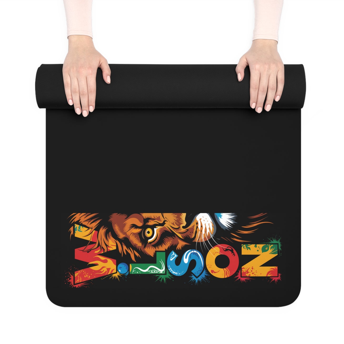 Wilson Lion Sideways- Rubber Non-Slip Fitness Mat