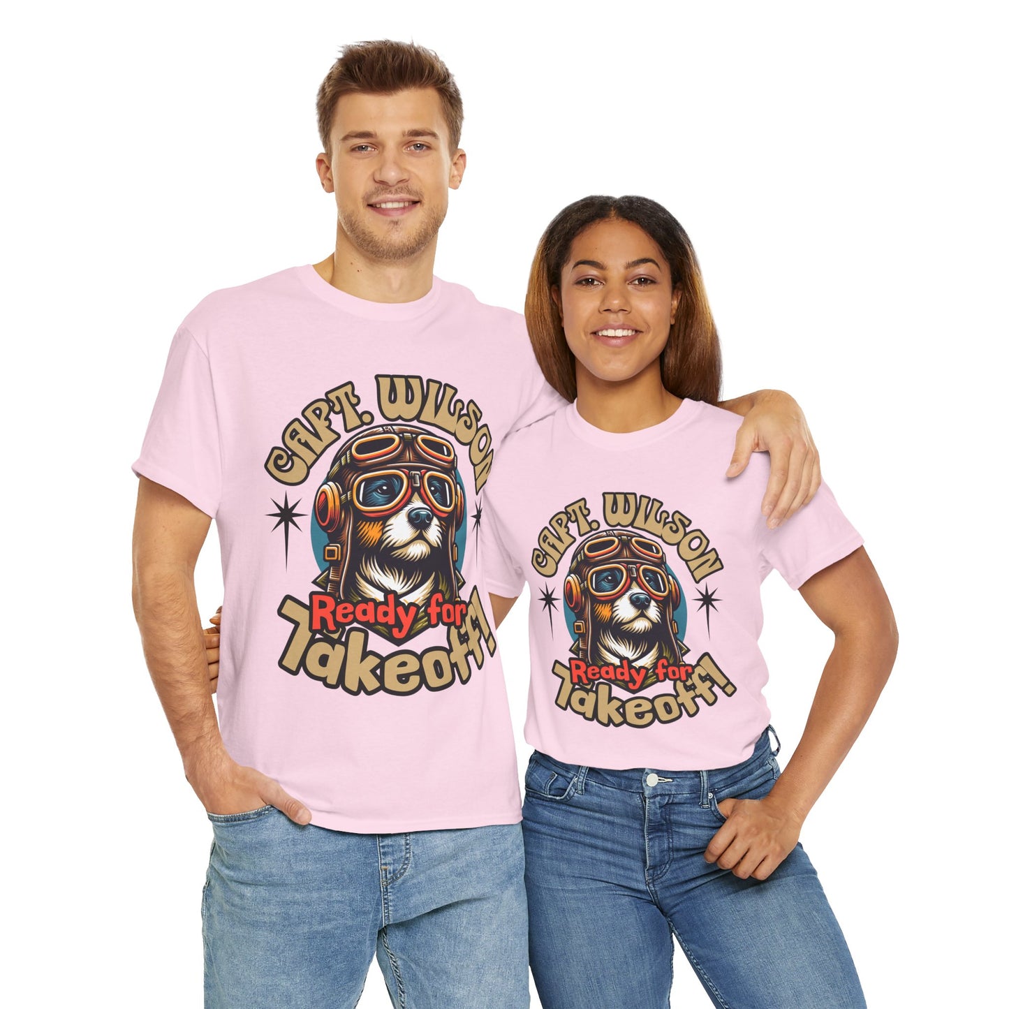 Pilot Captain Wilson - Unisex Tee Shirt