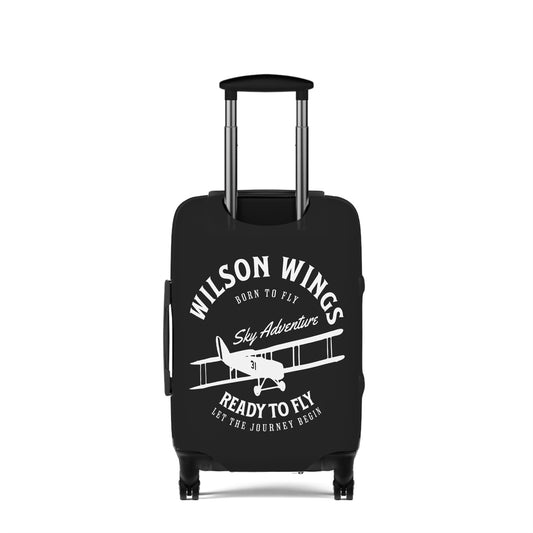 Wilson Wings (Black) - Adventure Luggage Cover