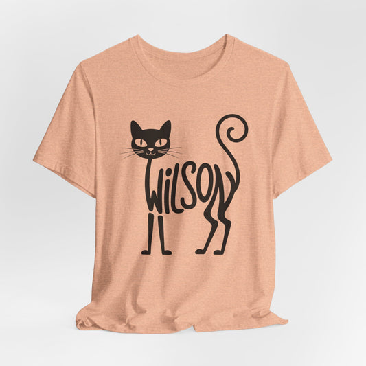Wilson the Cat - Unisex Tee Shirt