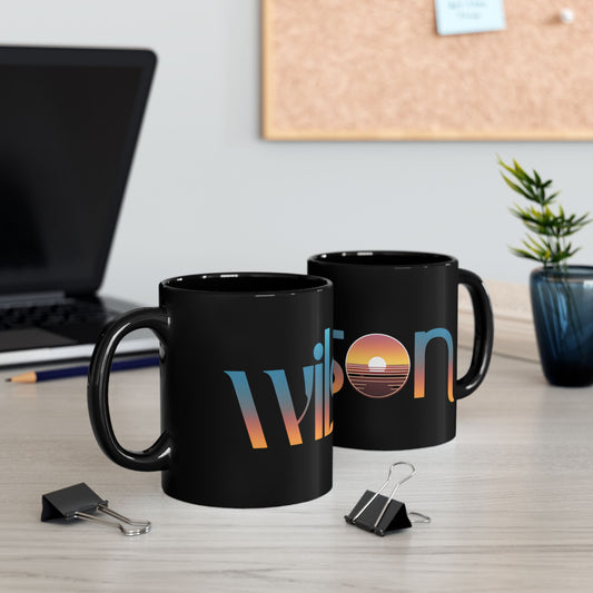 Wilson Text Sunrise - Coffee Mug