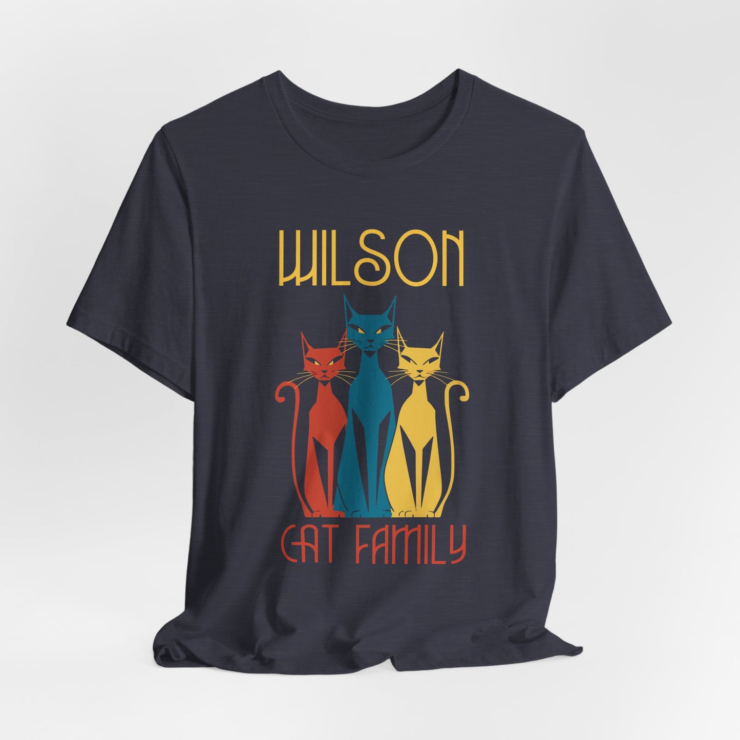 Wilson Cat Family - Unisex Graphic Tee
