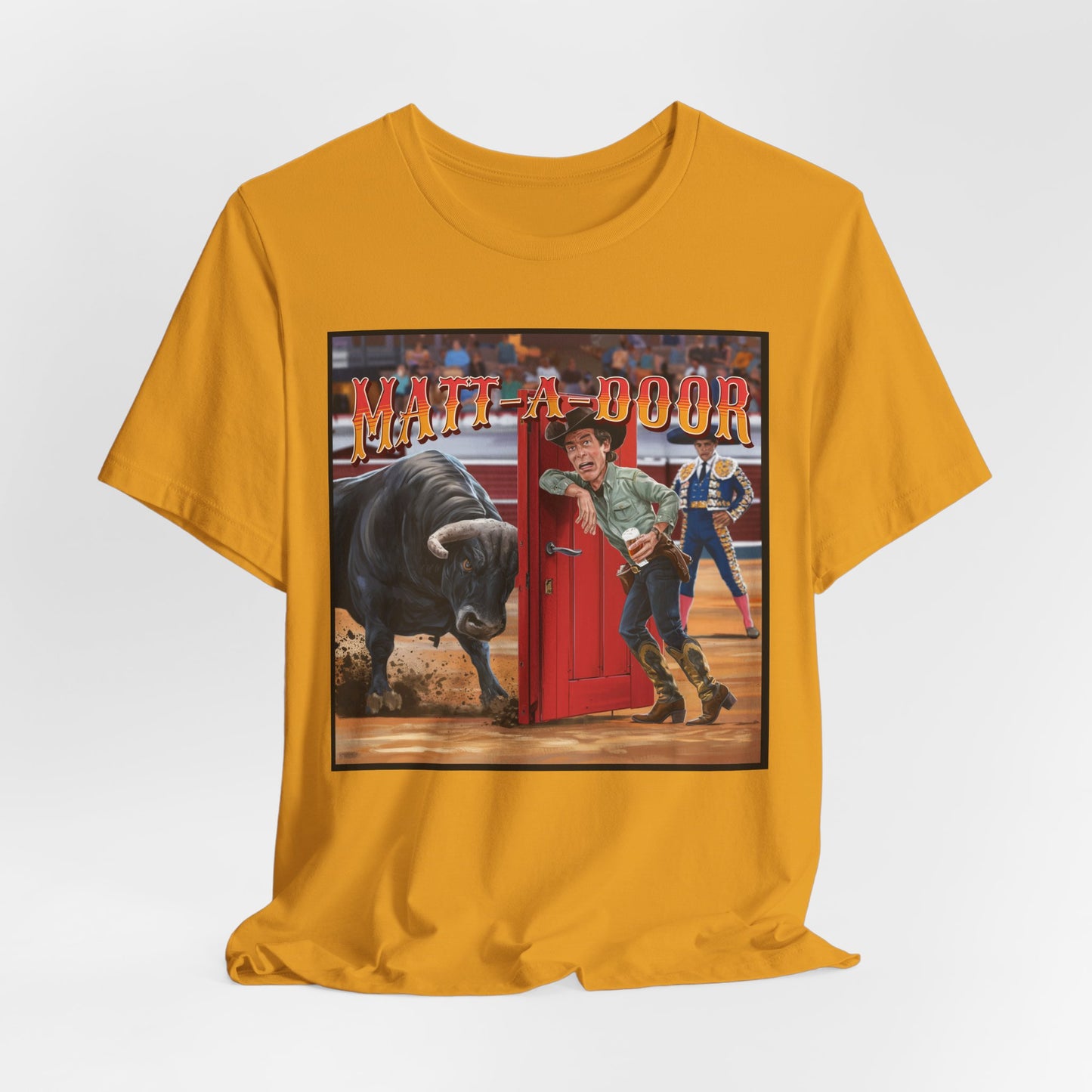Matt-A-Door [Red Door Cape] -  Unisex Tee Shirt