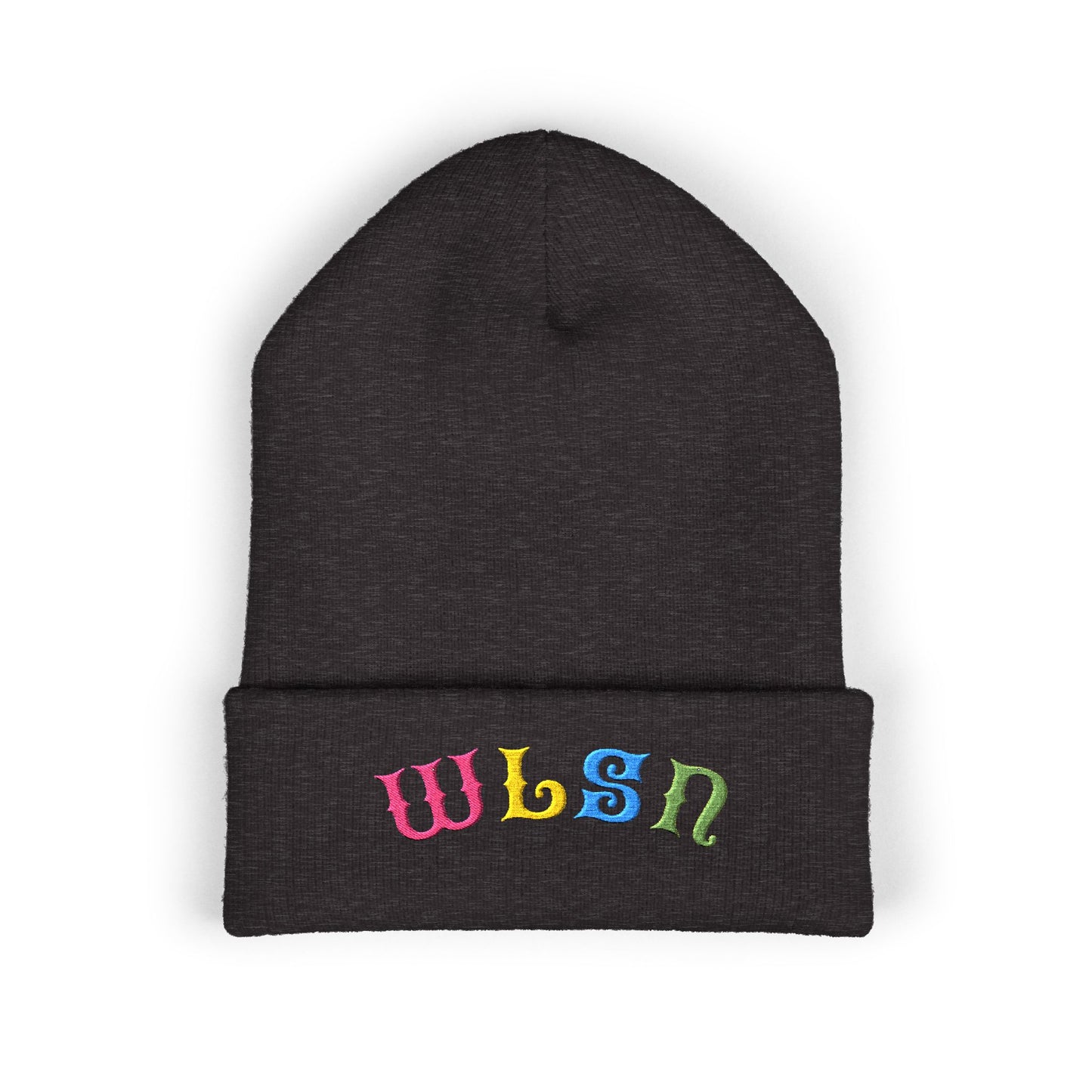EMBROIDERY - Multicolor Wilson Beanie - Winter Hat, Custom Beanie,