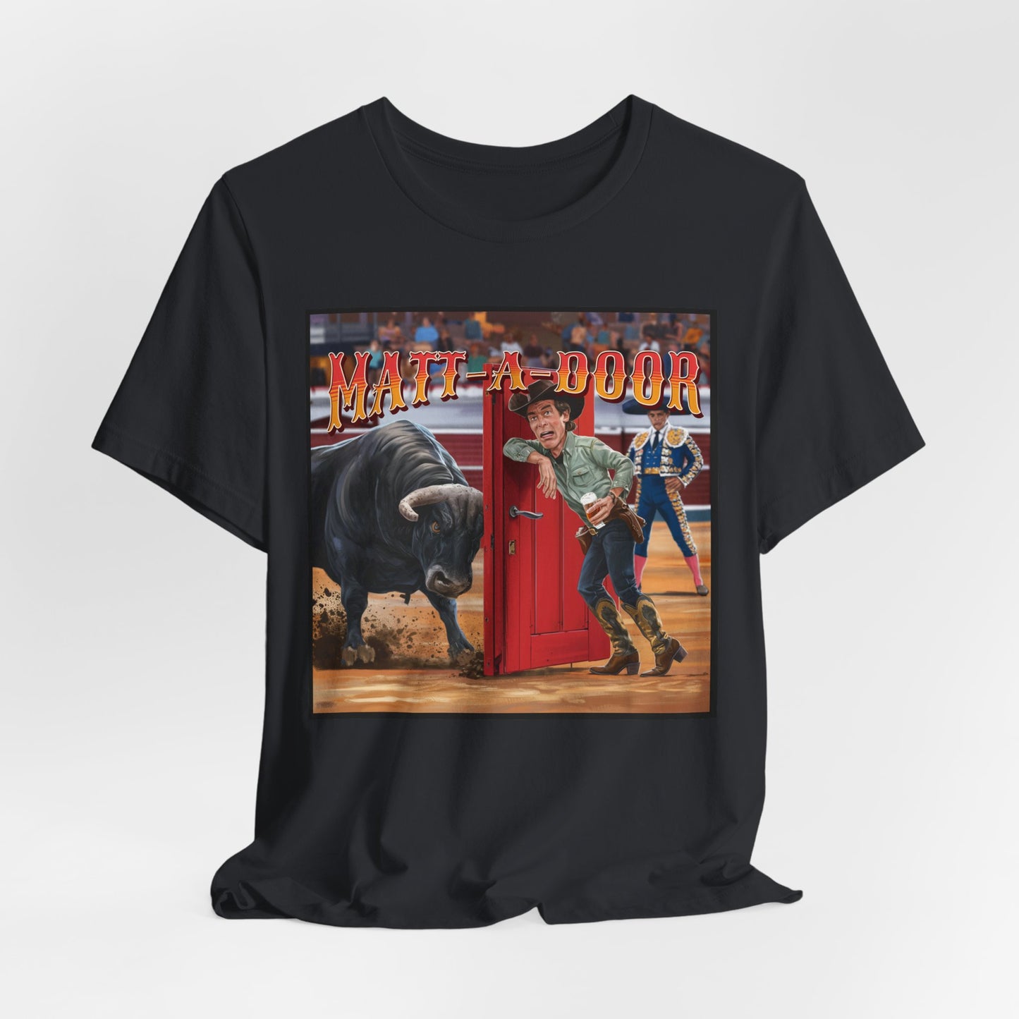 Matt-A-Door [Red Door Cape] -  Unisex Tee Shirt