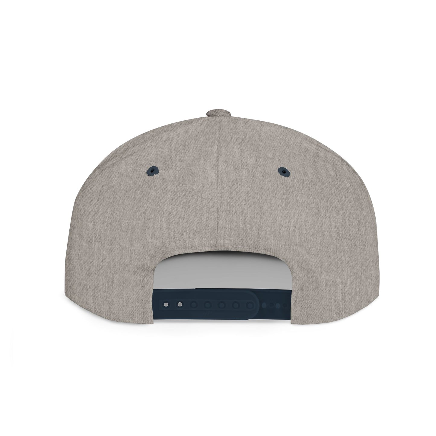 M Initial Graphic  - Flat Bill Snapback Hat