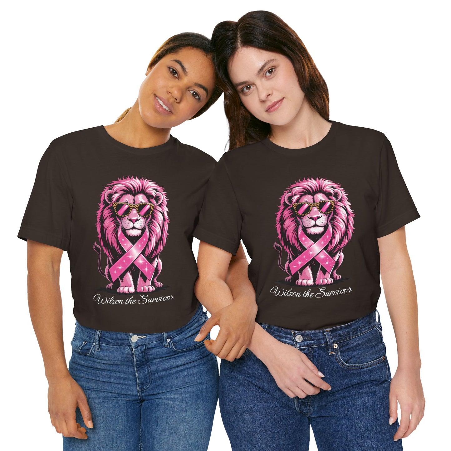 Cancer Survivor Lion -  Unisex Tee Shirt