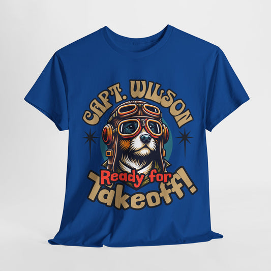 Pilot Captain Wilson - Unisex Tee Shirt