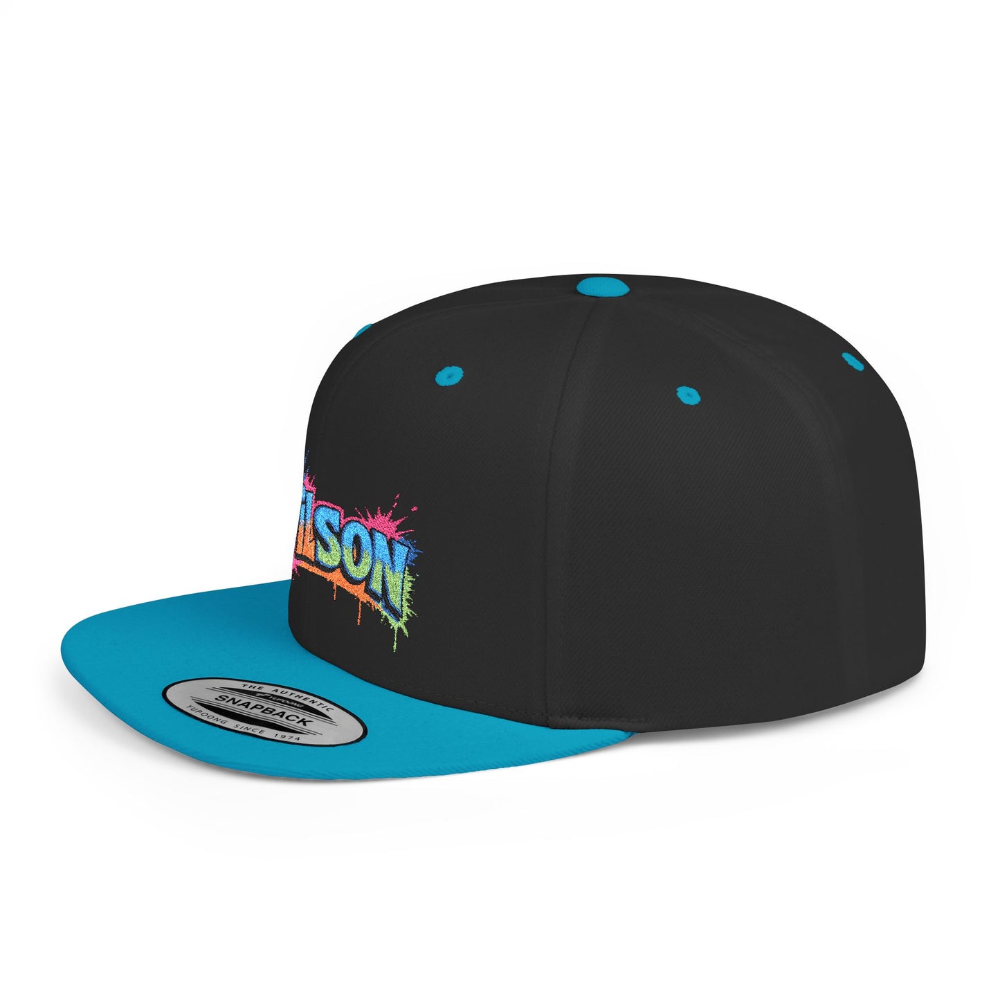 Wilson Splatter Graphic  - Flat Bill Snapback Hat