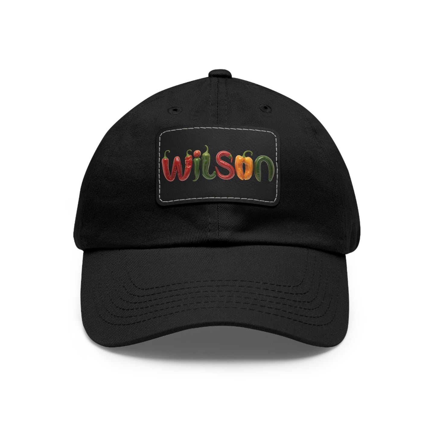 Wilson Peppers - Dad Hat with Leather Patch
