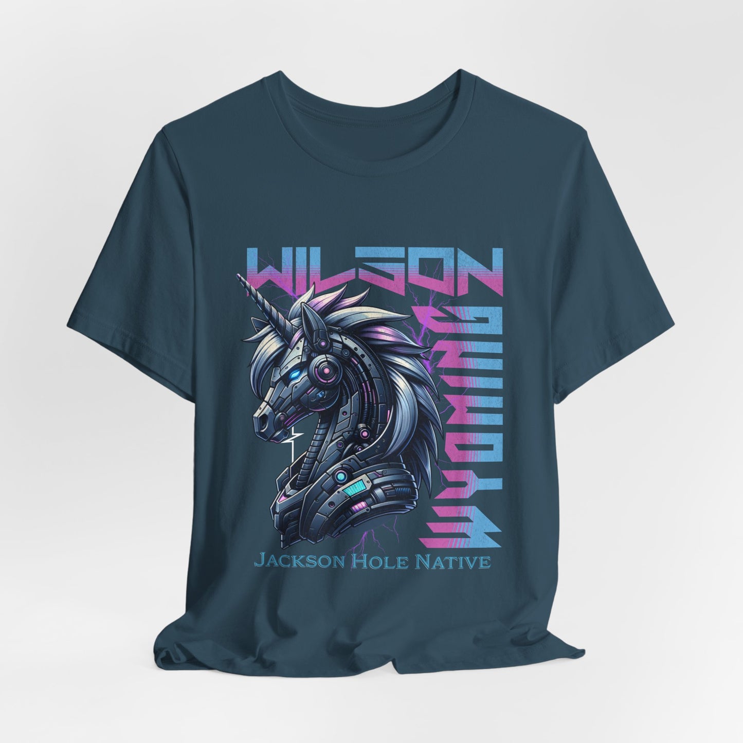 Jackson Hole Native Unicorn- Unisex Graphic Tee