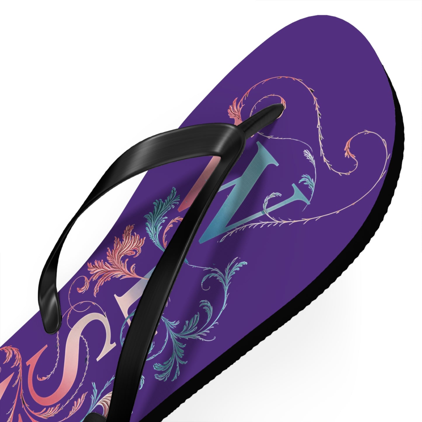 Wilson Flip Flops | Purple Sandals, Beachwear
