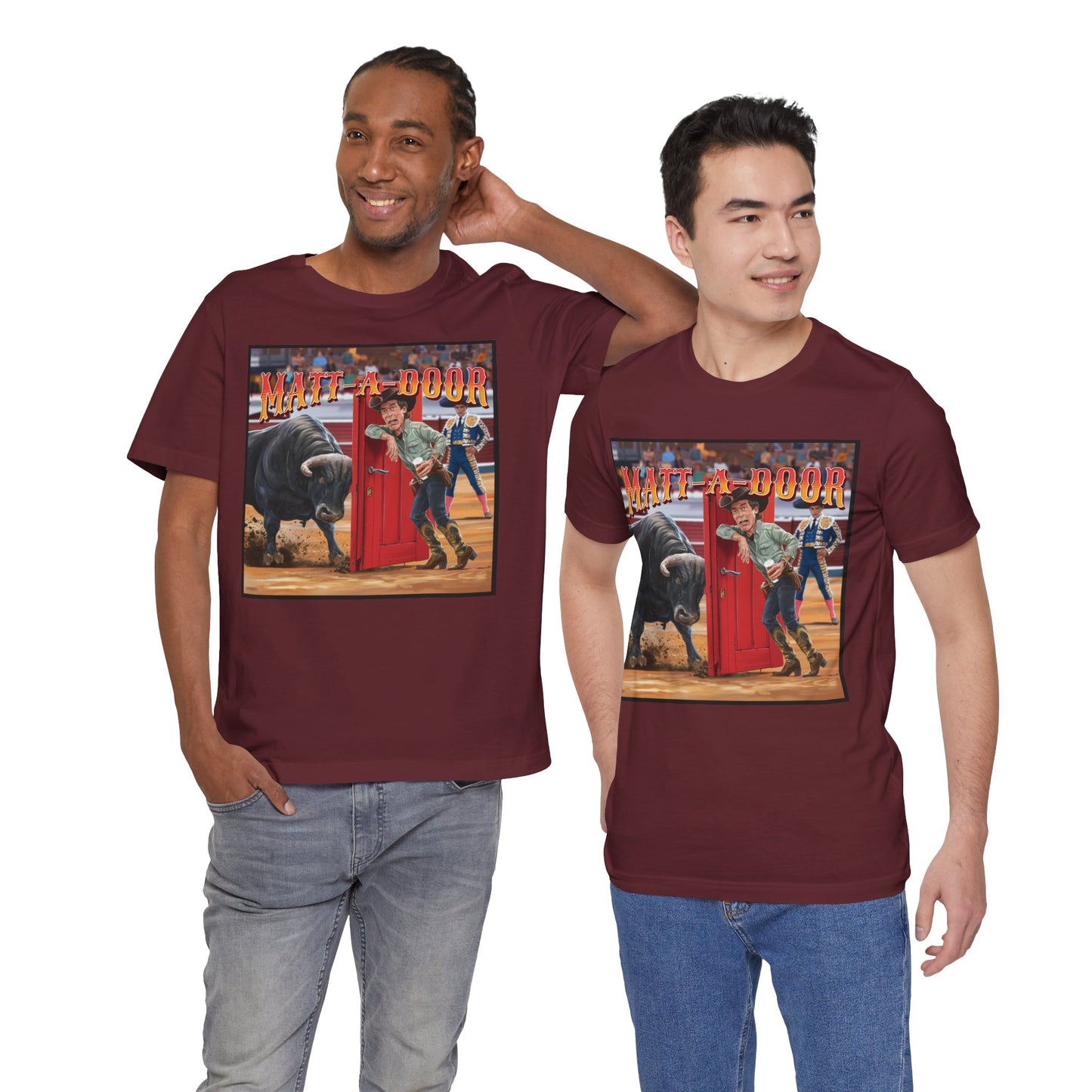 Matt-A-Door [Red Door Cape] -  Unisex Tee Shirt