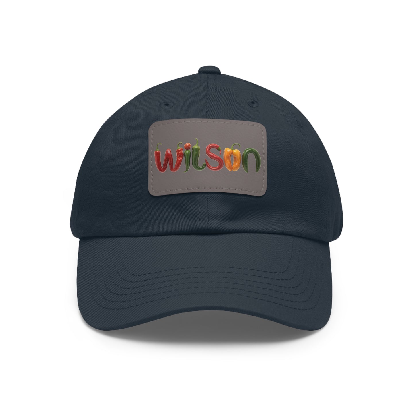 Wilson Peppers - Dad Hat with Leather Patch