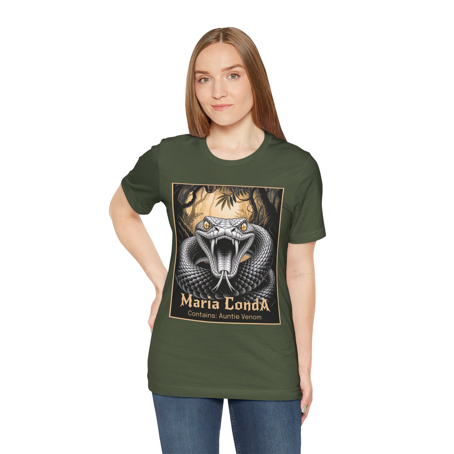 Maria Conda Snake -  Women's Tee Shirt