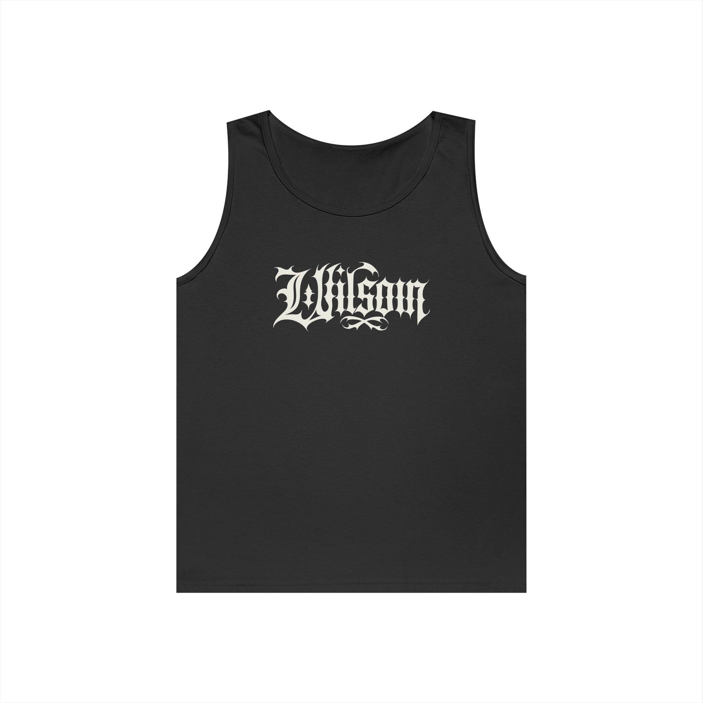 Wilson Graphic Letters - Unisex Heavy Cotton Tank Top