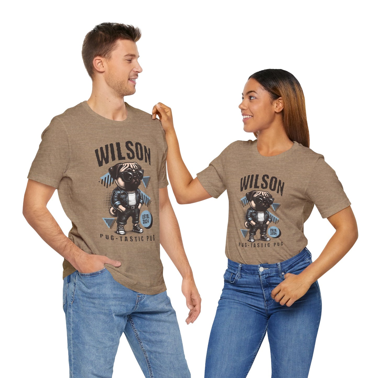 Wilson Pug Tastic -  Unisex Tee Shirt