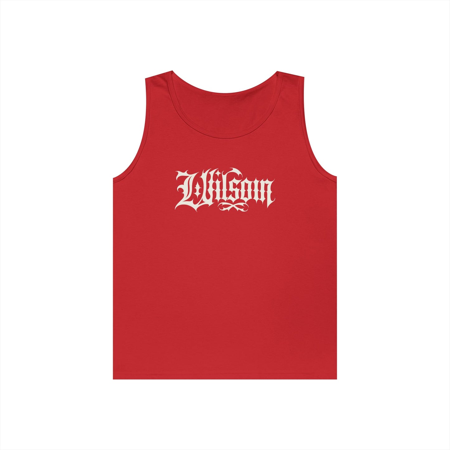 Wilson Graphic Letters - Unisex Heavy Cotton Tank Top