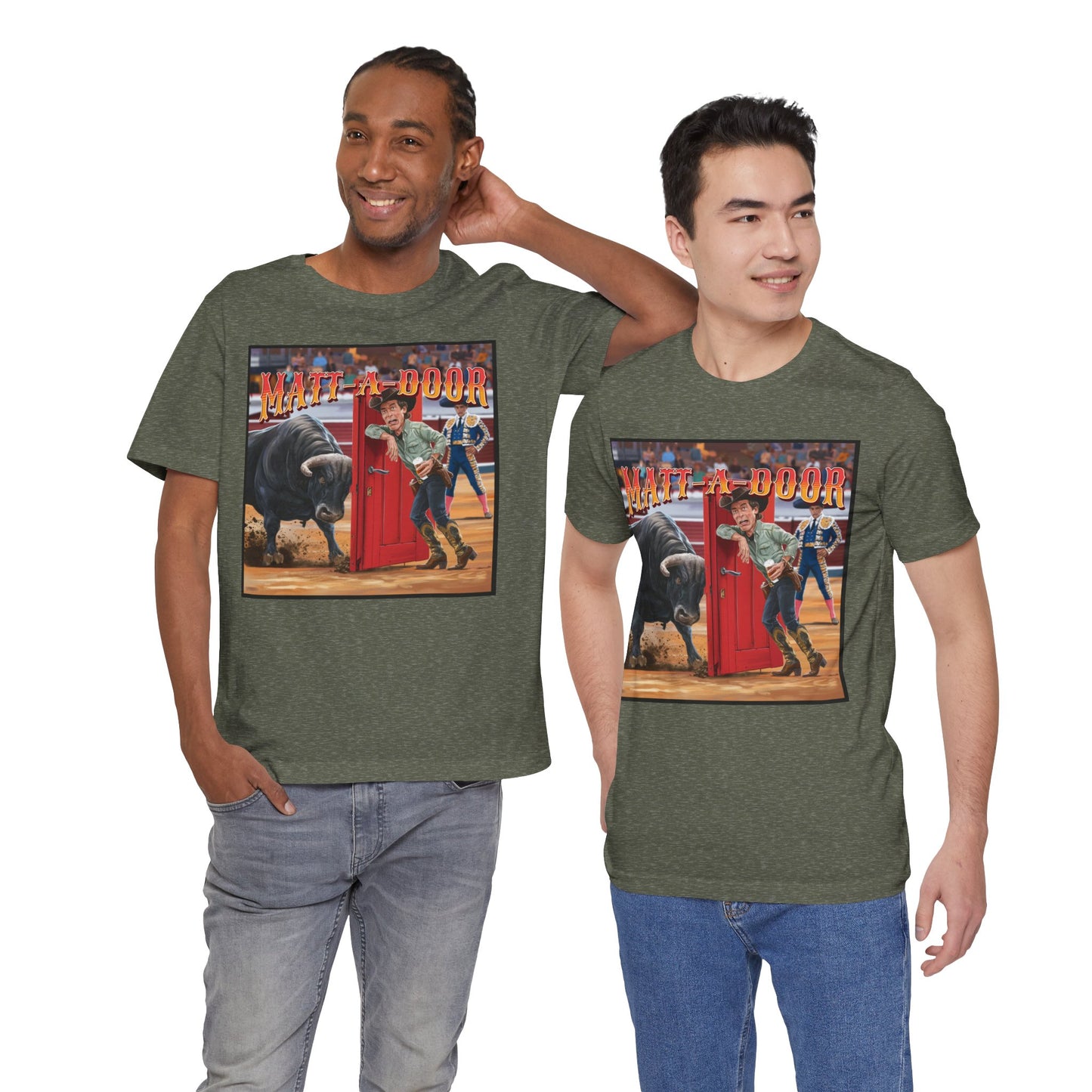 Matt-A-Door [Red Door Cape] -  Unisex Tee Shirt
