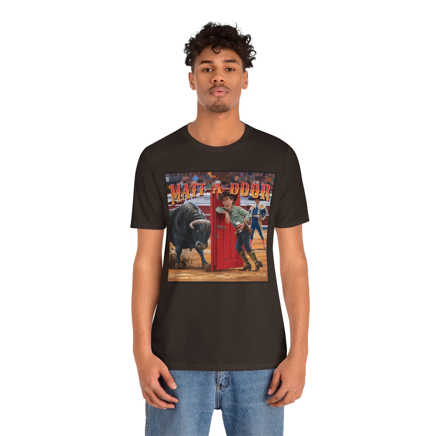 Matt-A-Door [Red Door Cape] -  Unisex Tee Shirt
