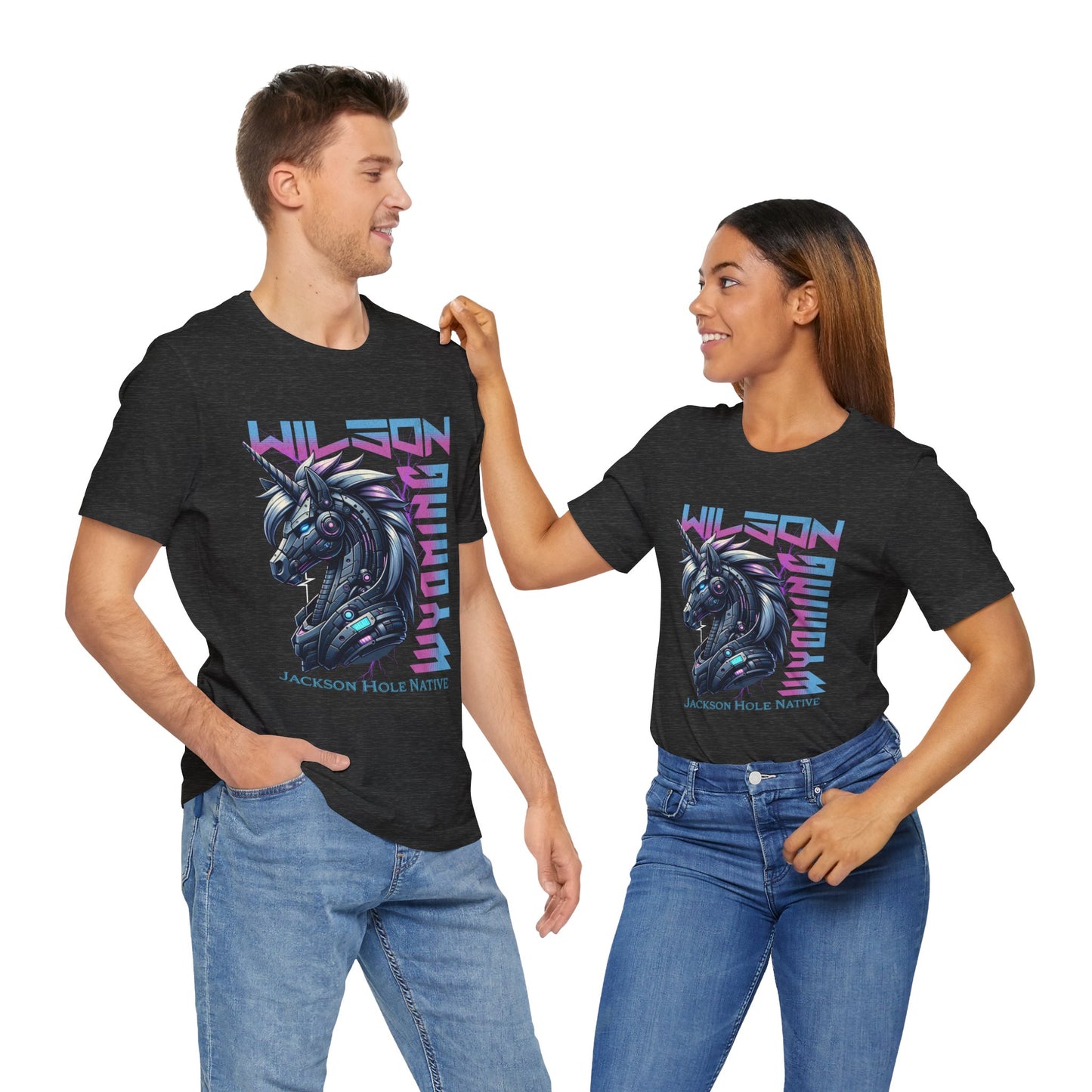 Jackson Hole Native Unicorn- Unisex Graphic Tee