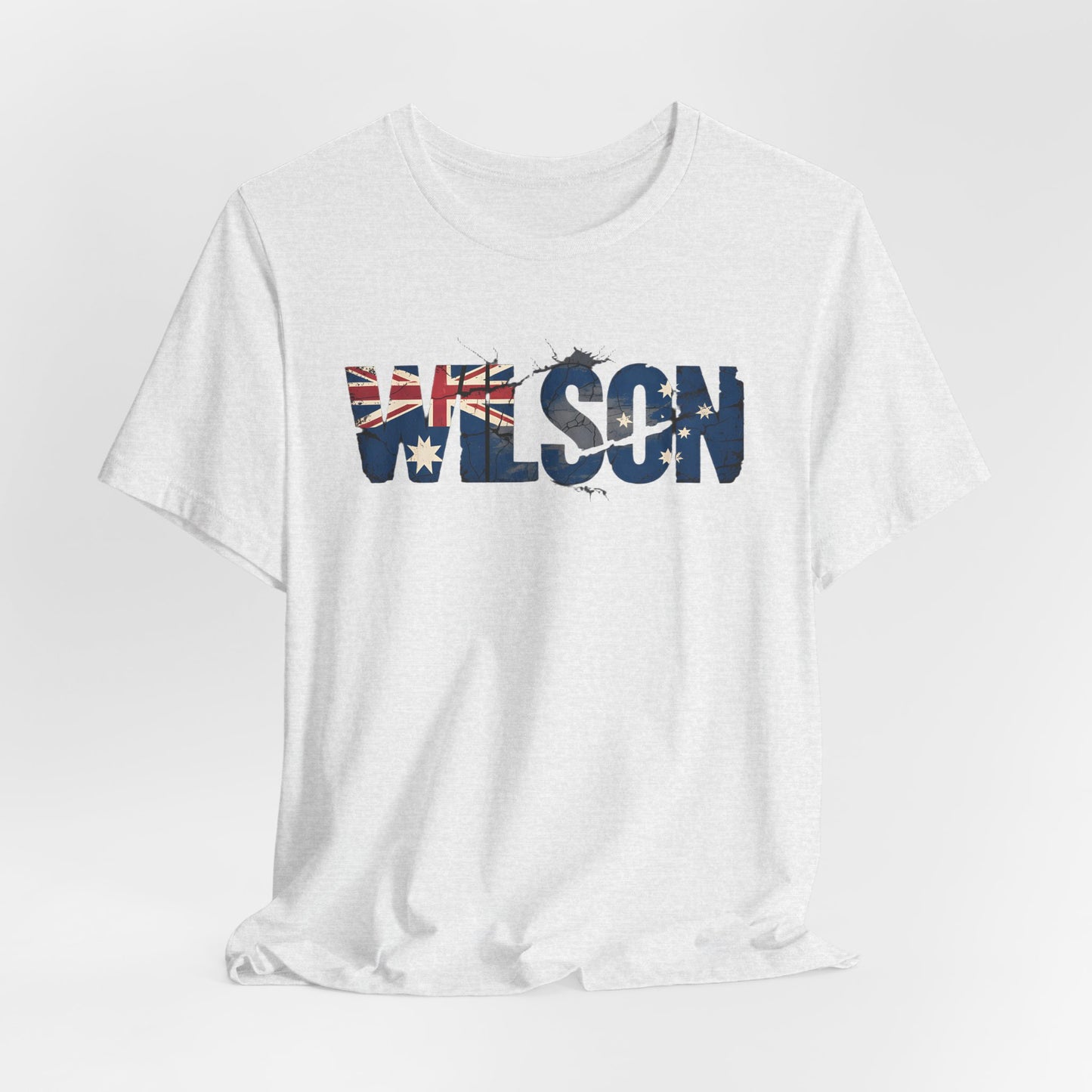 Wilson Australia Flag Letters - Unisex Tee Shirt