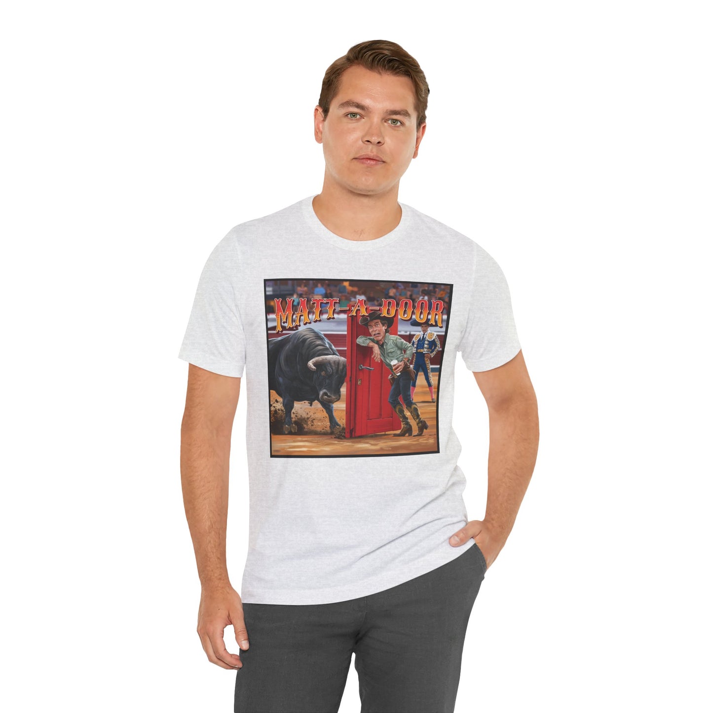 Matt-A-Door [Red Door Cape] -  Unisex Tee Shirt