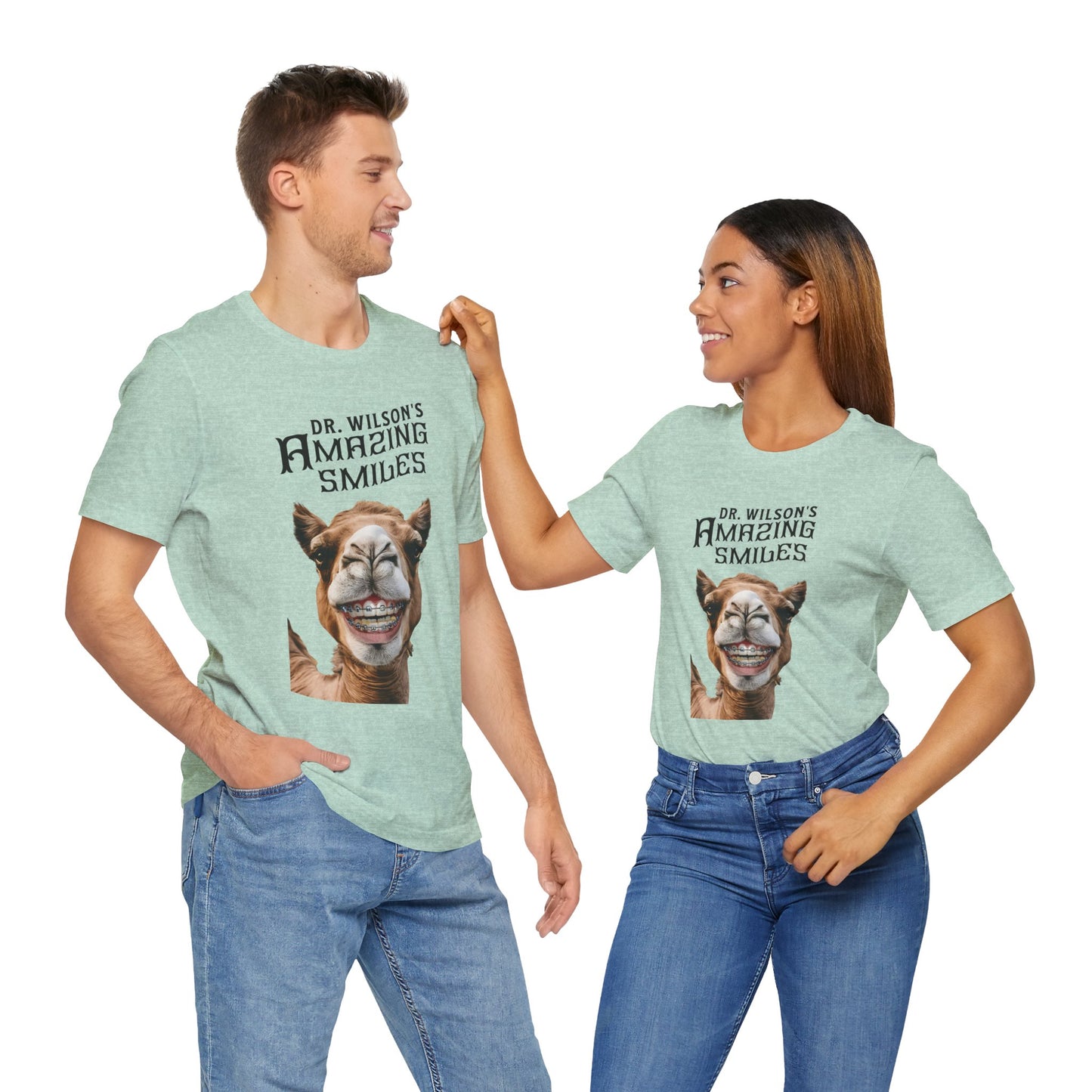 Camel Smile Braces - Unisex Graphic Tee