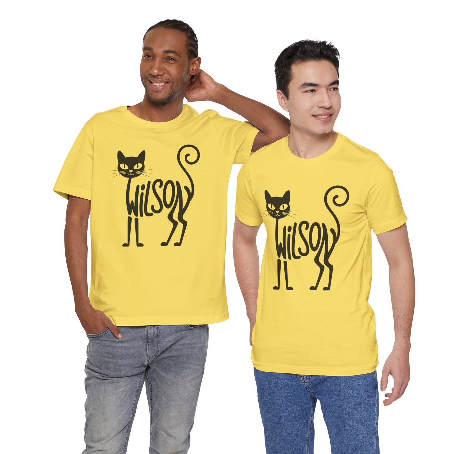 Wilson the Cat - Unisex Tee Shirt