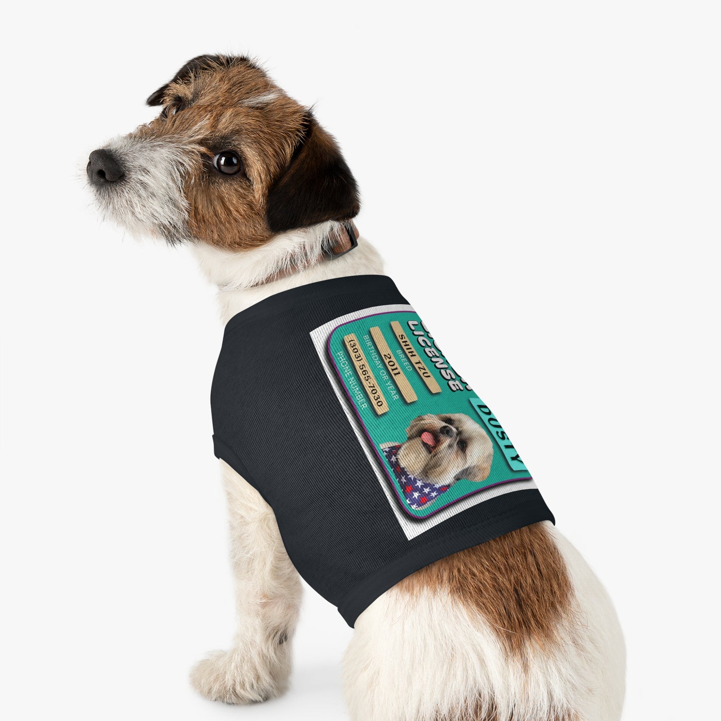 Licker License -  Dog Apparel Pet Tank Top