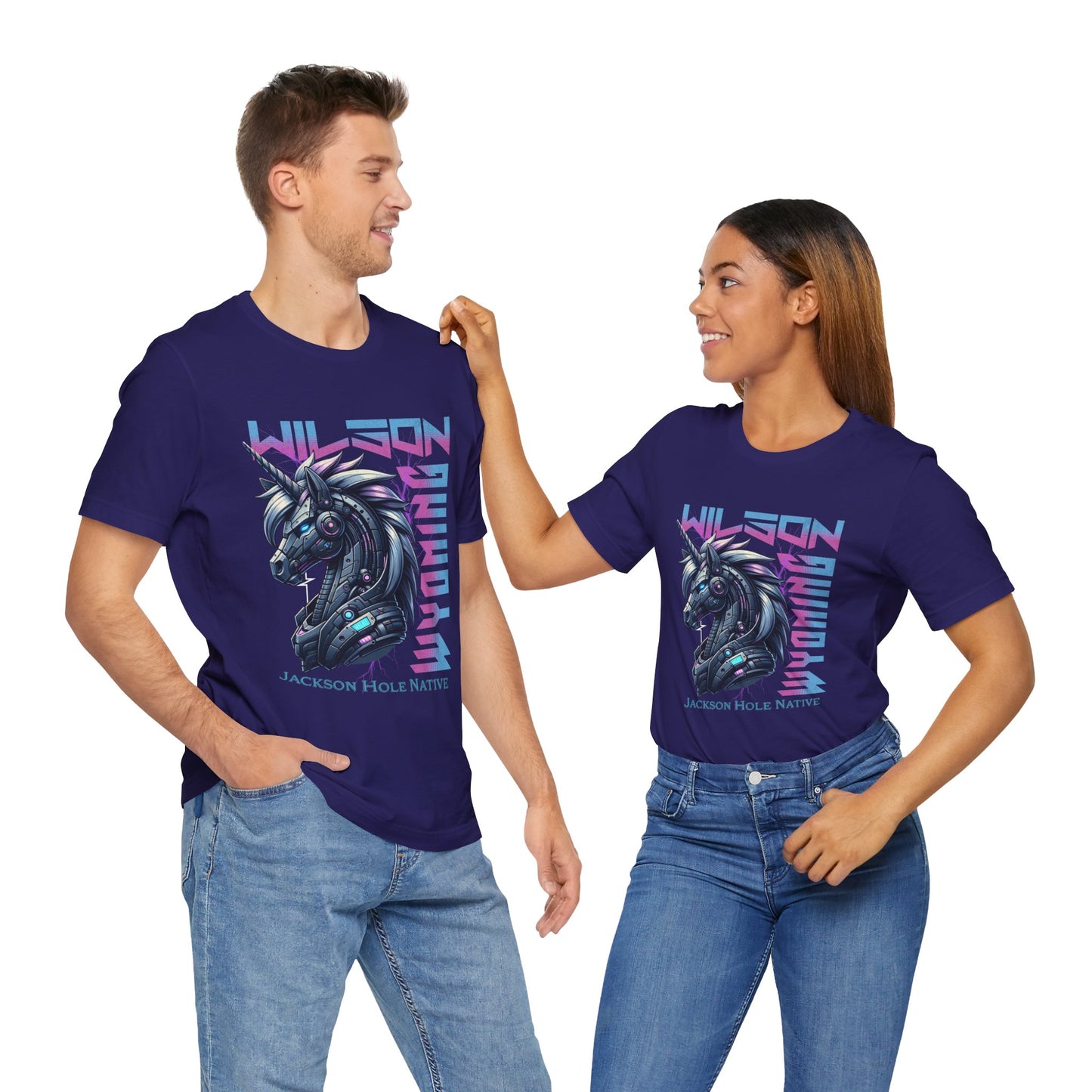 Jackson Hole Native Unicorn- Unisex Graphic Tee