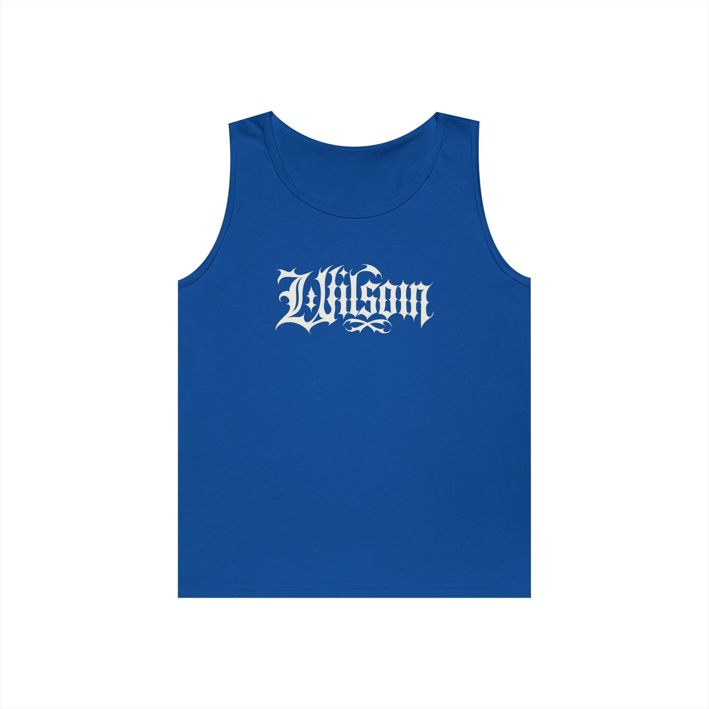 Wilson Graphic Letters - Unisex Heavy Cotton Tank Top