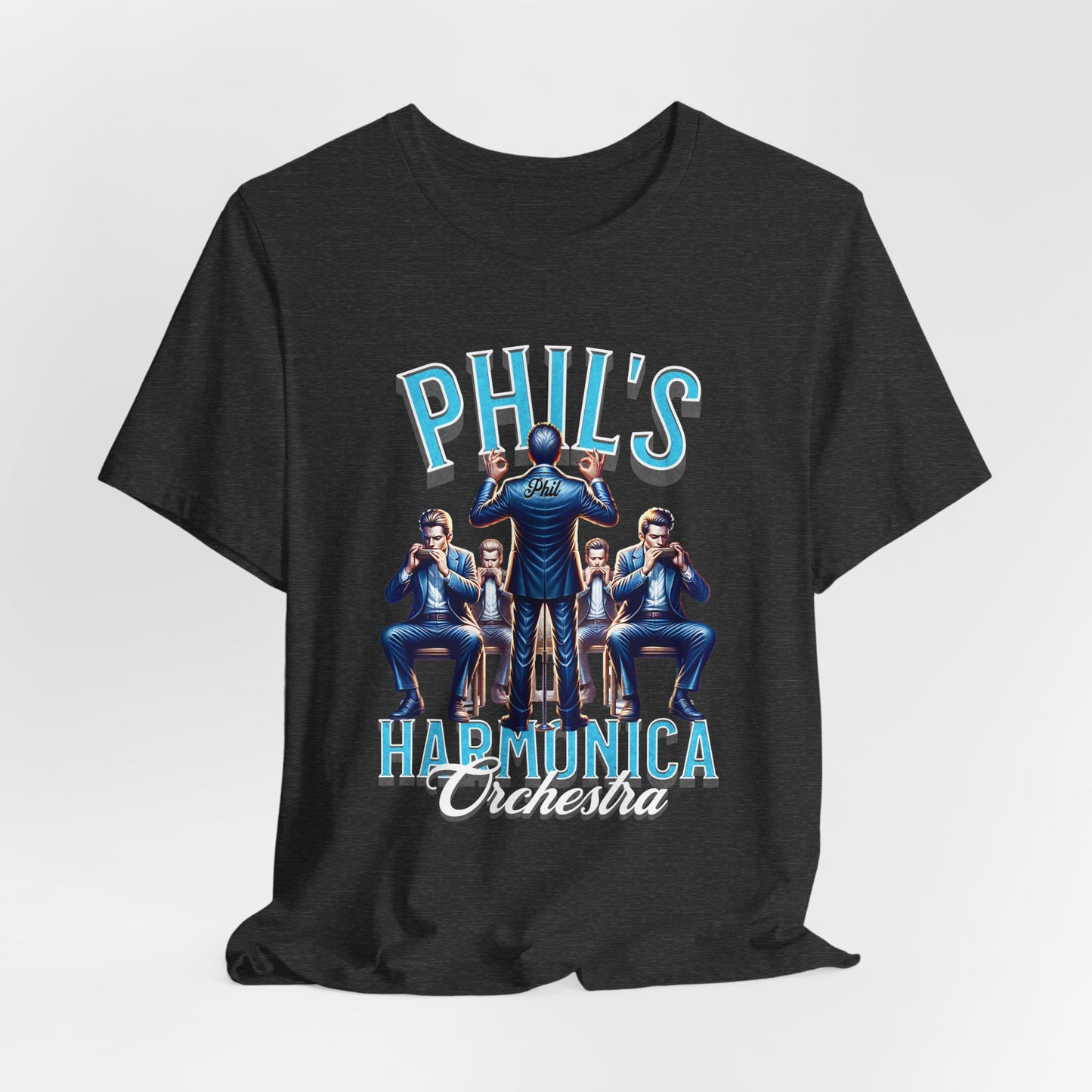 Phil's Harmonica Orchestra - Unisex Graphic Tee